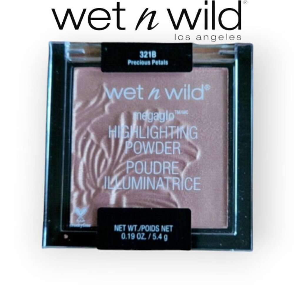 wet n wild MegaGlo Highlighting Powder Precious Petals #3218 Shimmer Glow NWT